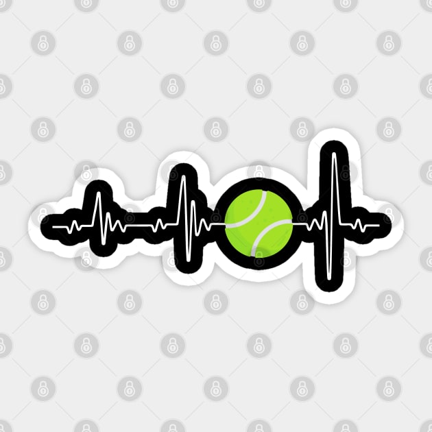 Tennis Love Sticker by CreativeShirt